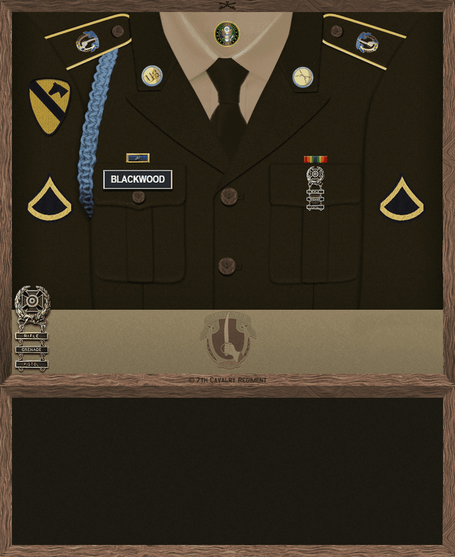 Raymond Blackwood uniform