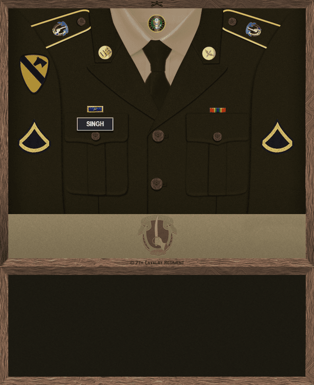 Suryansh Singh uniform