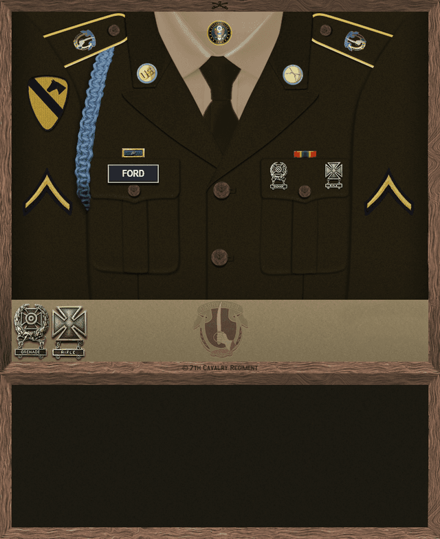 Garrison Ford uniform