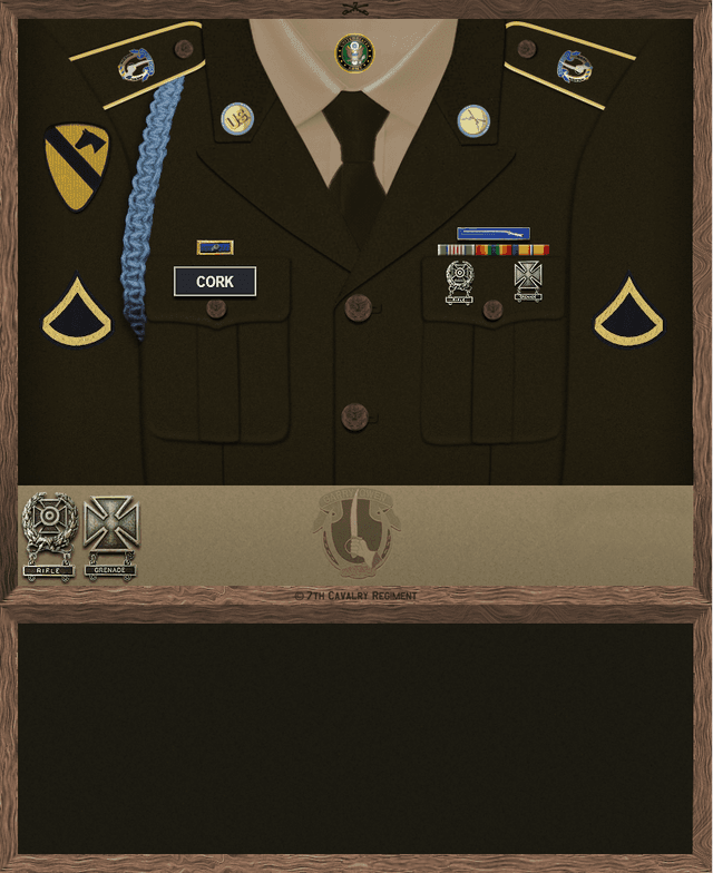 Jim Cork uniform