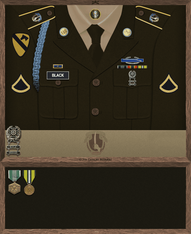Warren Black uniform
