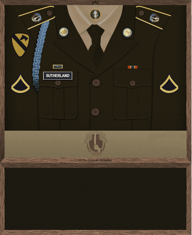 Andre Sutherland uniform
