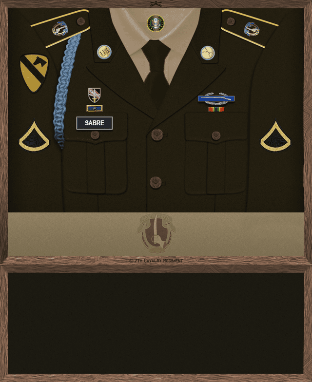 Kat Sabre uniform