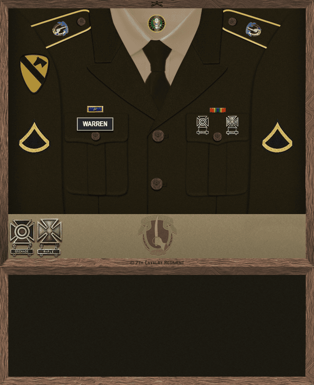 Cam Warren uniform