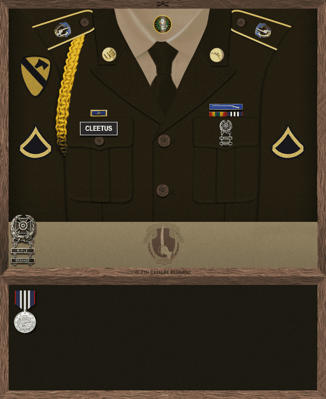 Barney Cleetus uniform