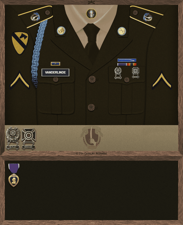 Griff Vanderlinde uniform