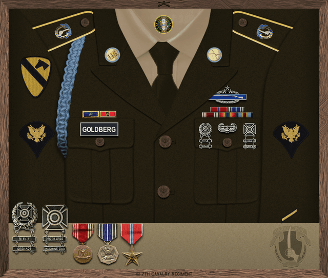 Ezikiel Goldberg uniform