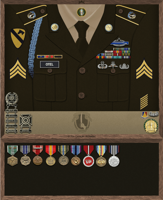 Joshua Otel uniform