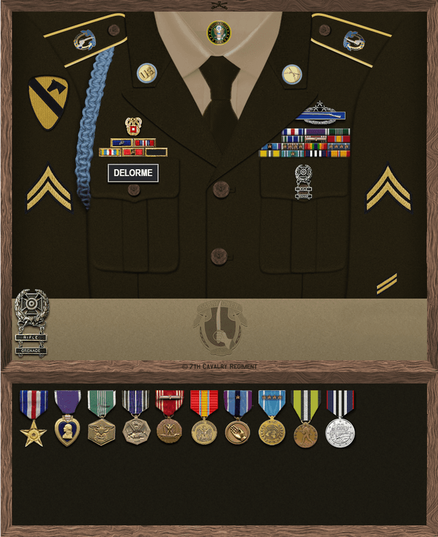 Michael Delorme uniform