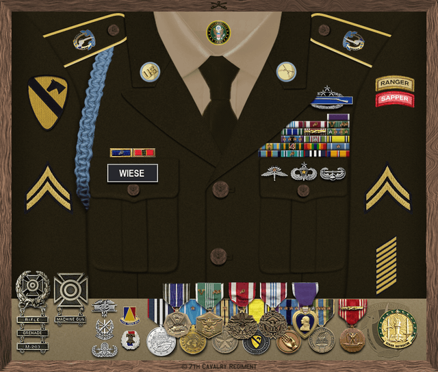 Mark Wiese uniform
