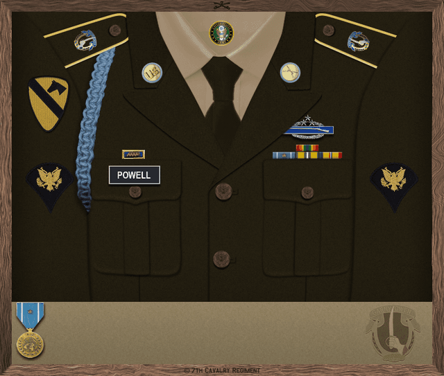 Paul Oz Powell uniform