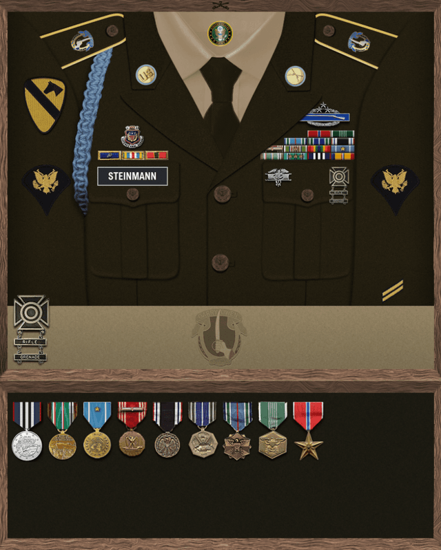 Kenneth Steinmann uniform