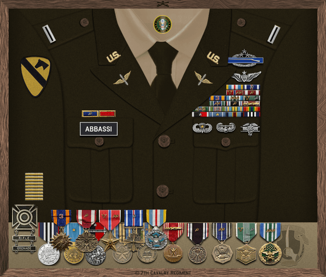 Gavin Abbassi uniform