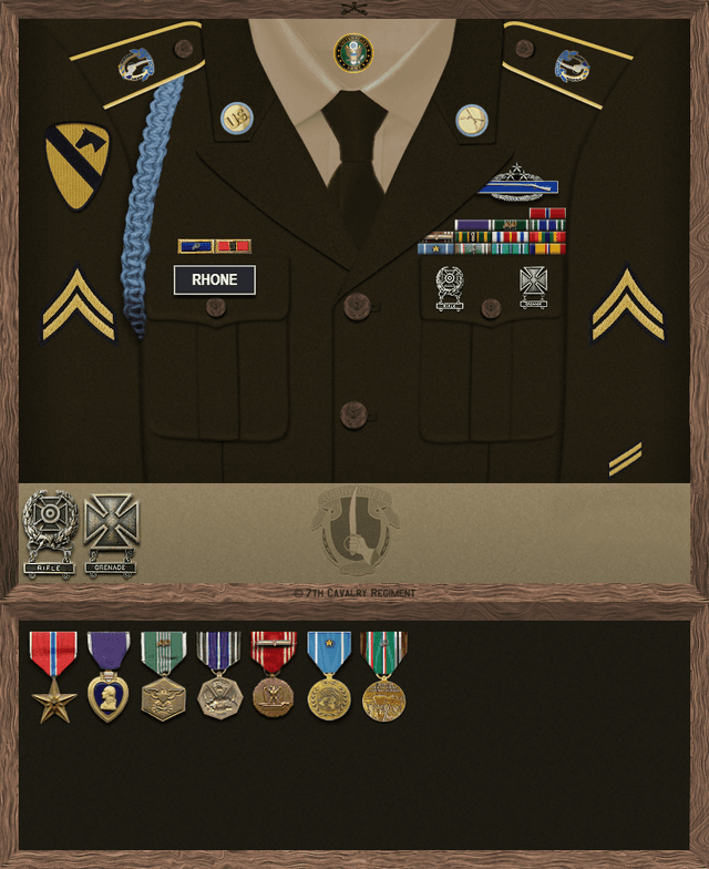 Tim Rhone uniform
