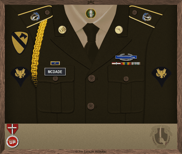 Kristopher McDade uniform