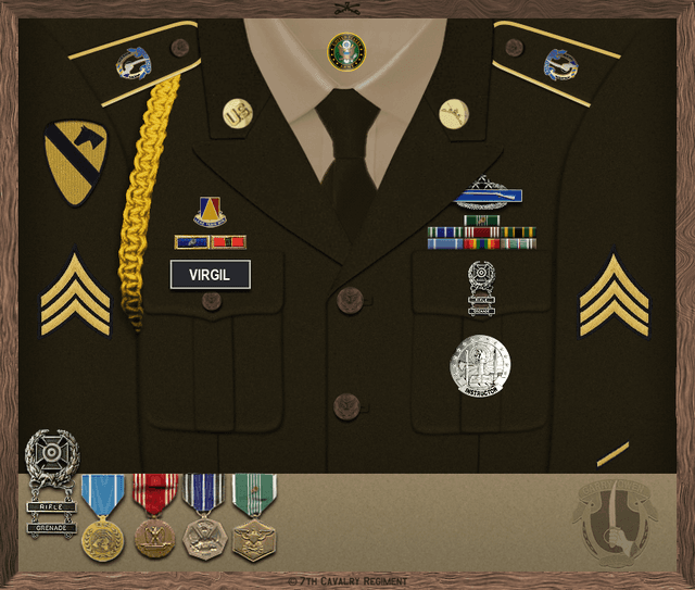 Sam Virgil uniform