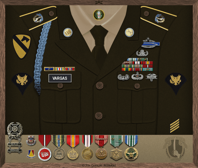 Nicholas Vargas uniform