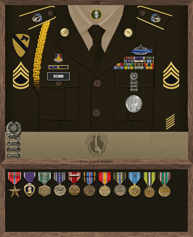 George Konn uniform