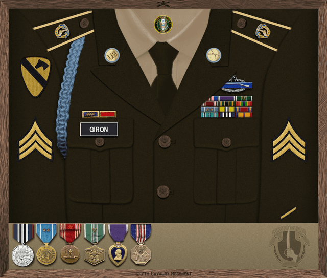 Christopher Giron uniform