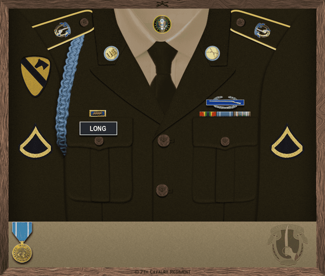 Derrick Long uniform