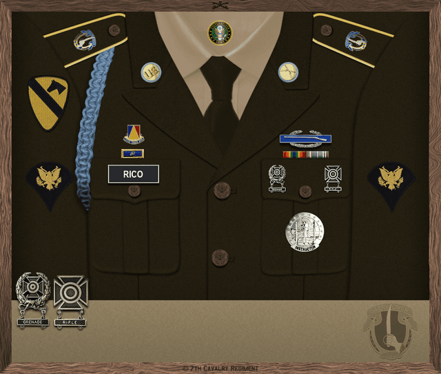John Rico uniform