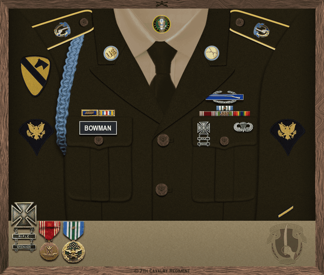 Roy Bowman uniform