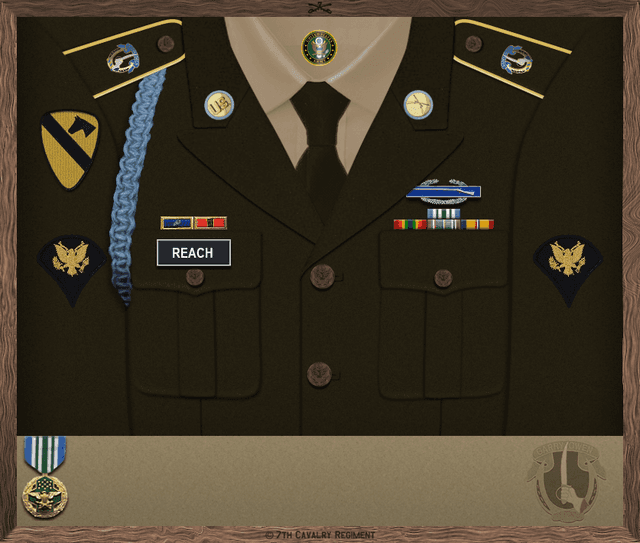 Jesse Reach uniform