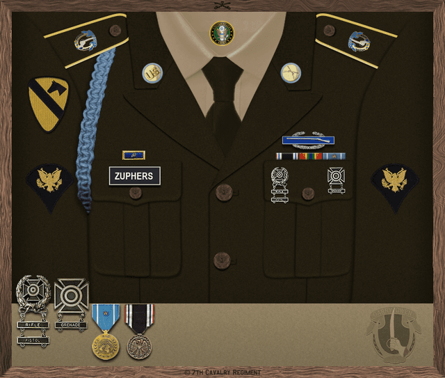 Zach Zuphers uniform