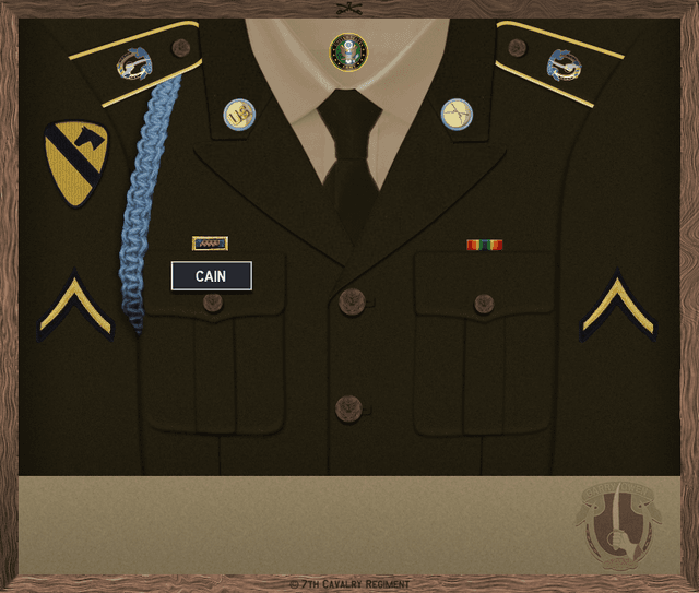 Adam Cain uniform