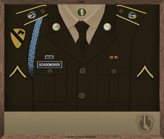 Michael Schoonover uniform