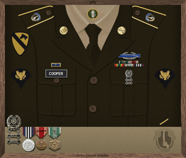 Stuart Cooper uniform