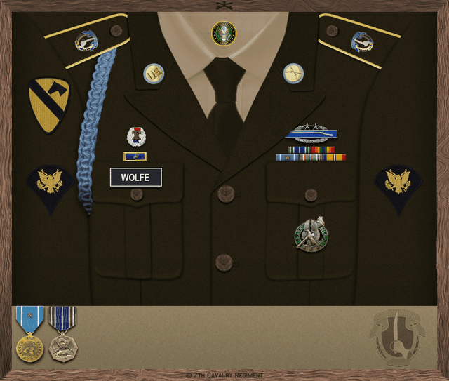Dan Wolfe uniform