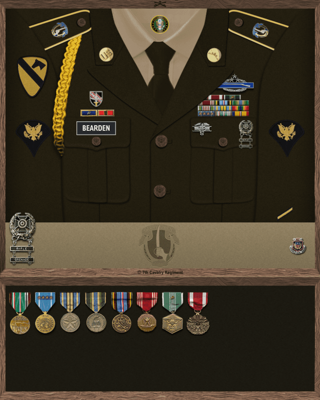 Cecil Bearden uniform