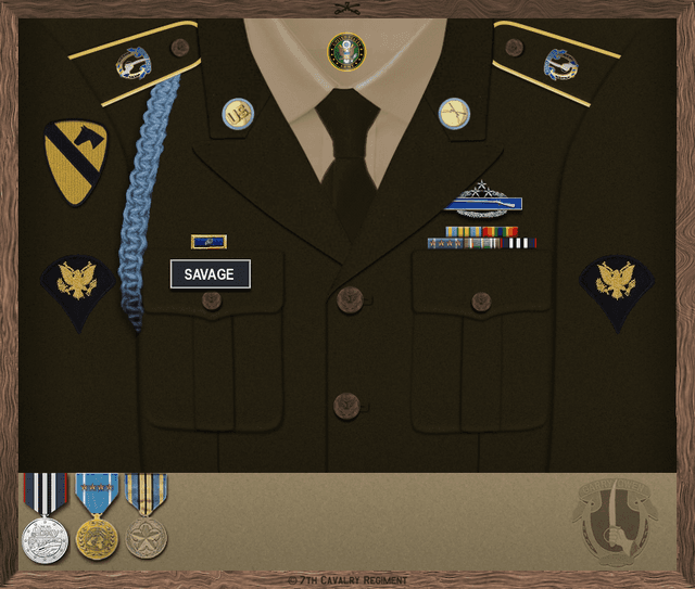 Greg Savage uniform