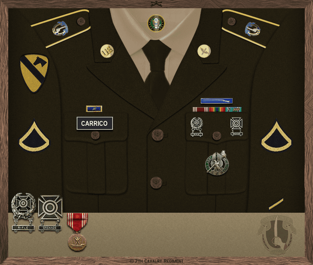 Jason Carrico uniform