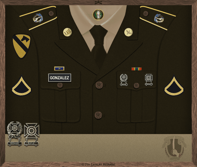 Xavier Gonzalez uniform