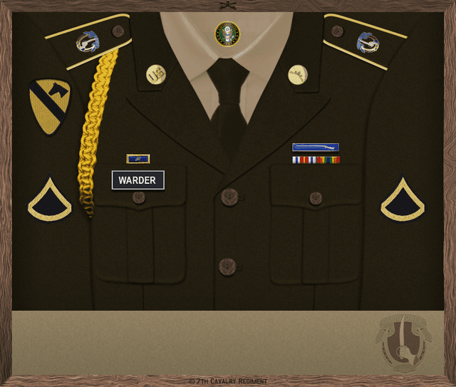 Gavvin Warder uniform