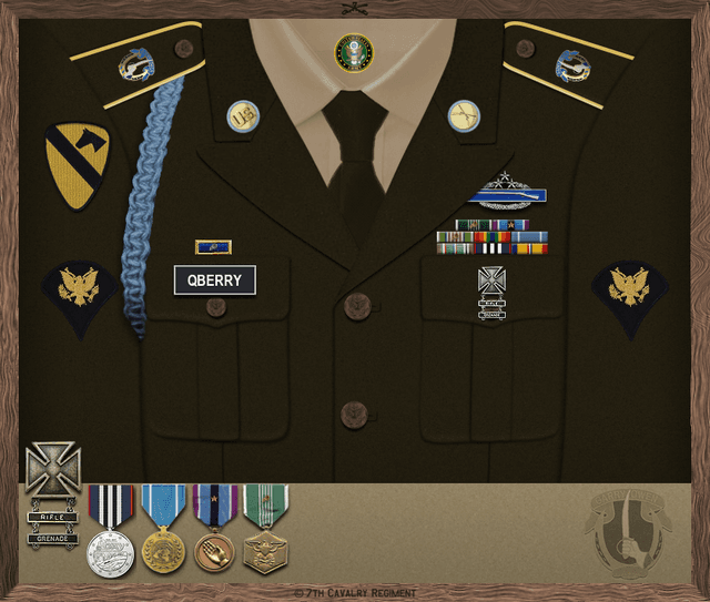 Vic Qberry uniform