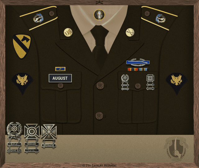 Alex August uniform