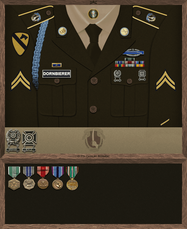 Joseph Dornbierer uniform