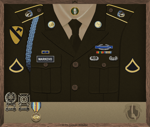 Alex Markevo uniform