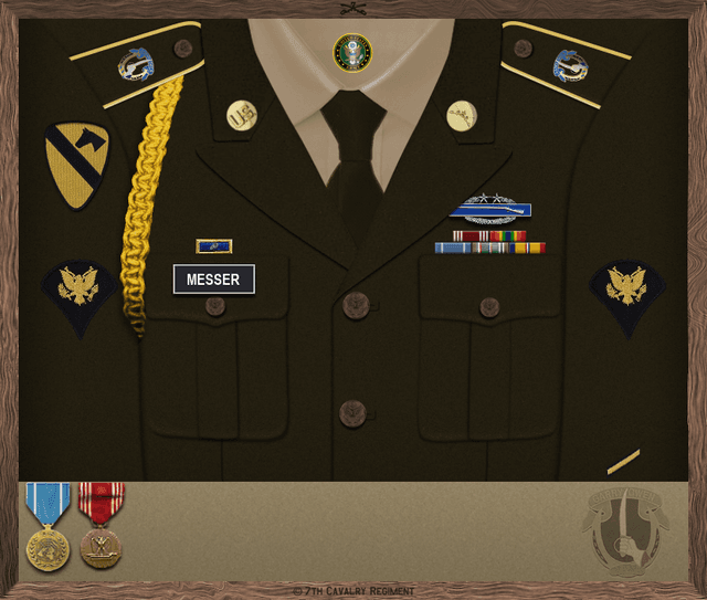 Ben Messer uniform