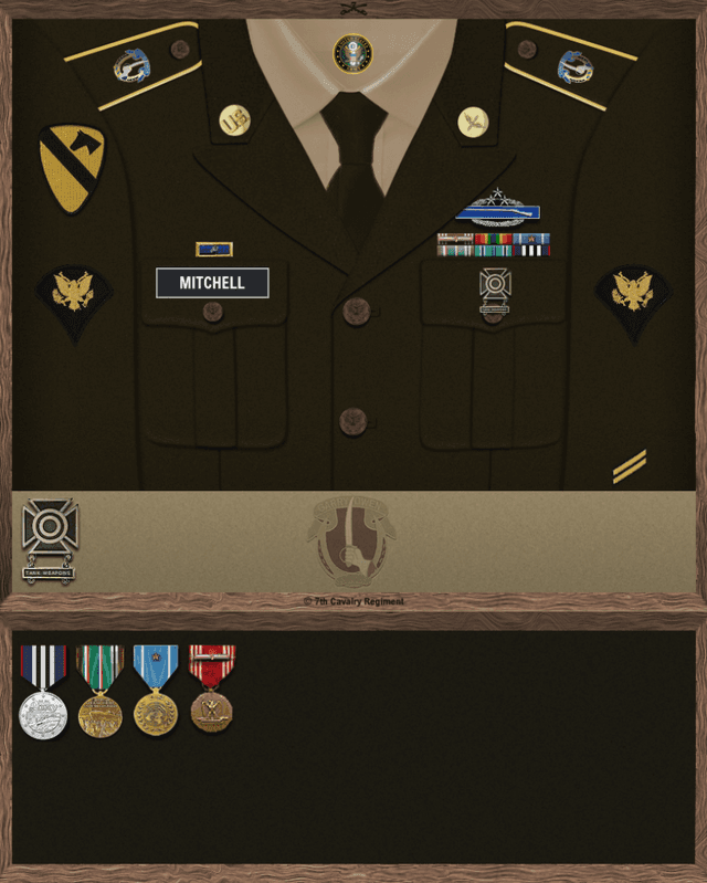 Lee Mitchell uniform