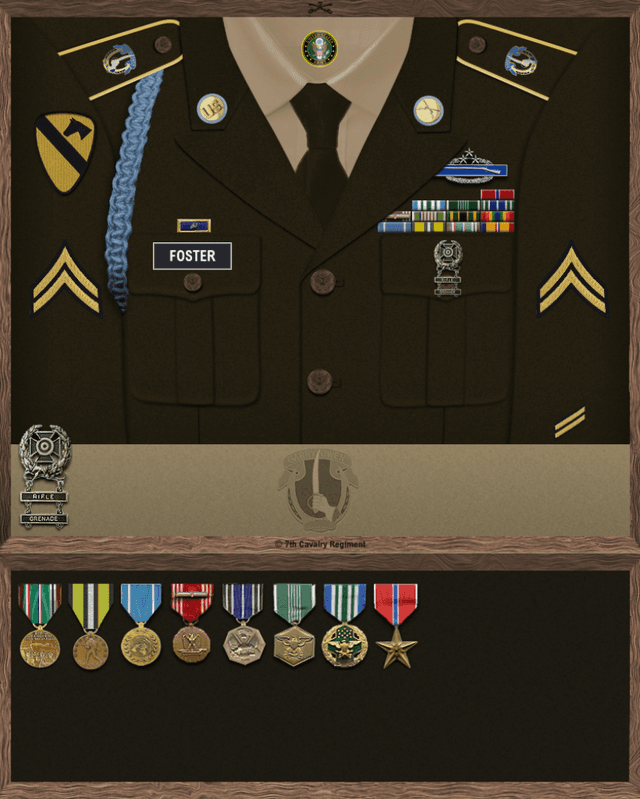 Nicholas Foster uniform