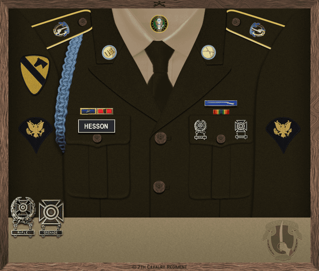 Skyler Hesson uniform