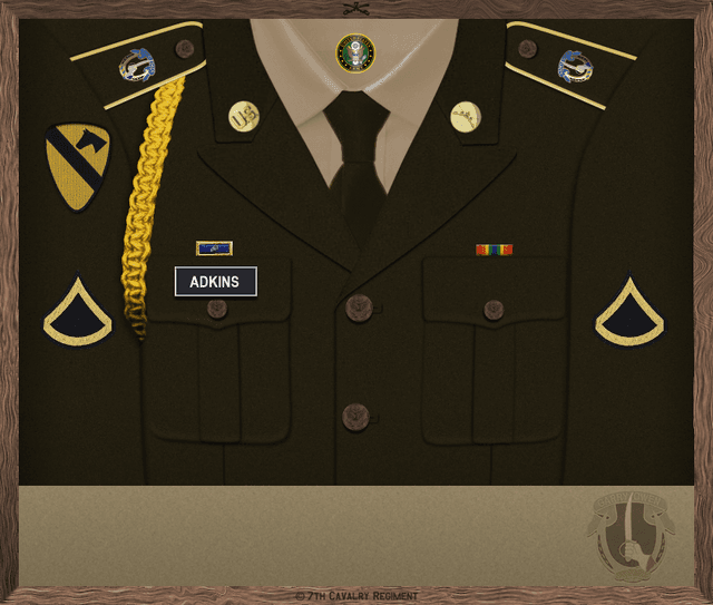 Thomas Adkins uniform