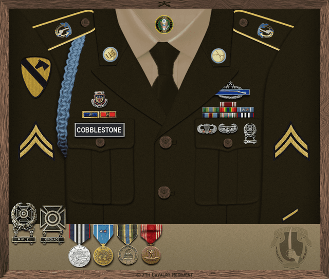 George Cobblestone uniform