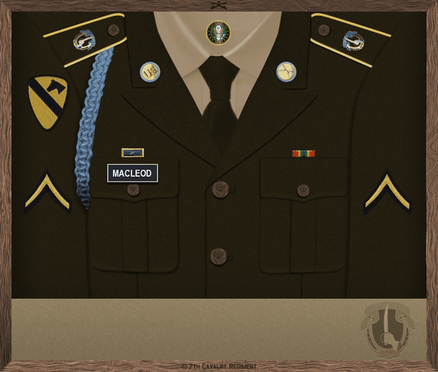 James MacLeod uniform