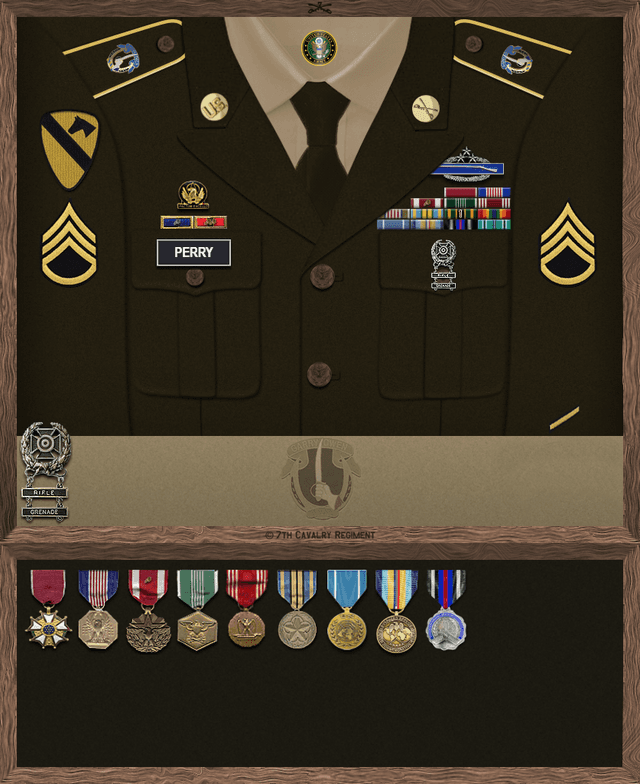 William Perry uniform