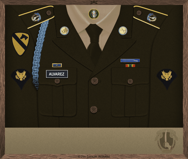 John Alvarez uniform